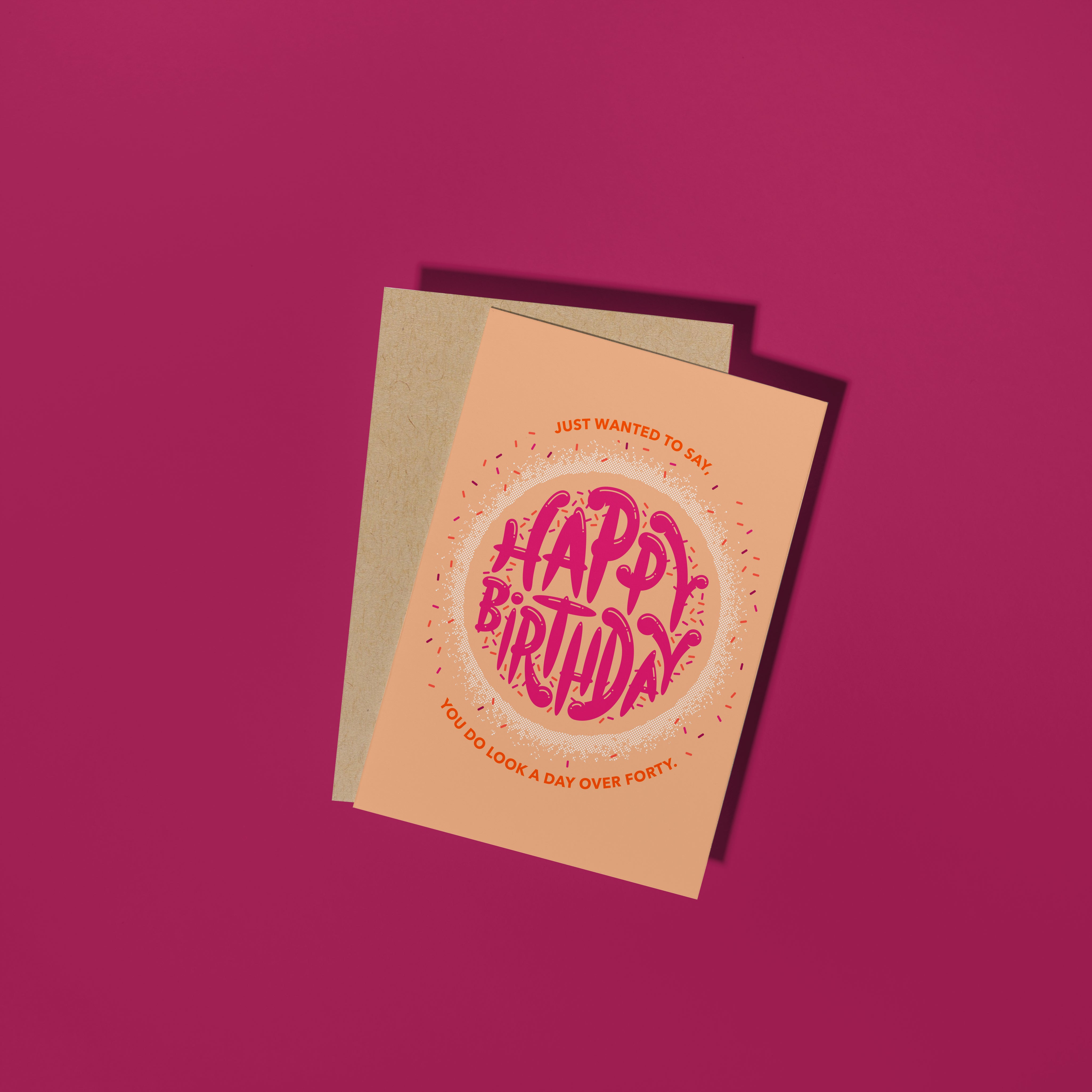 Birthday Forty Card