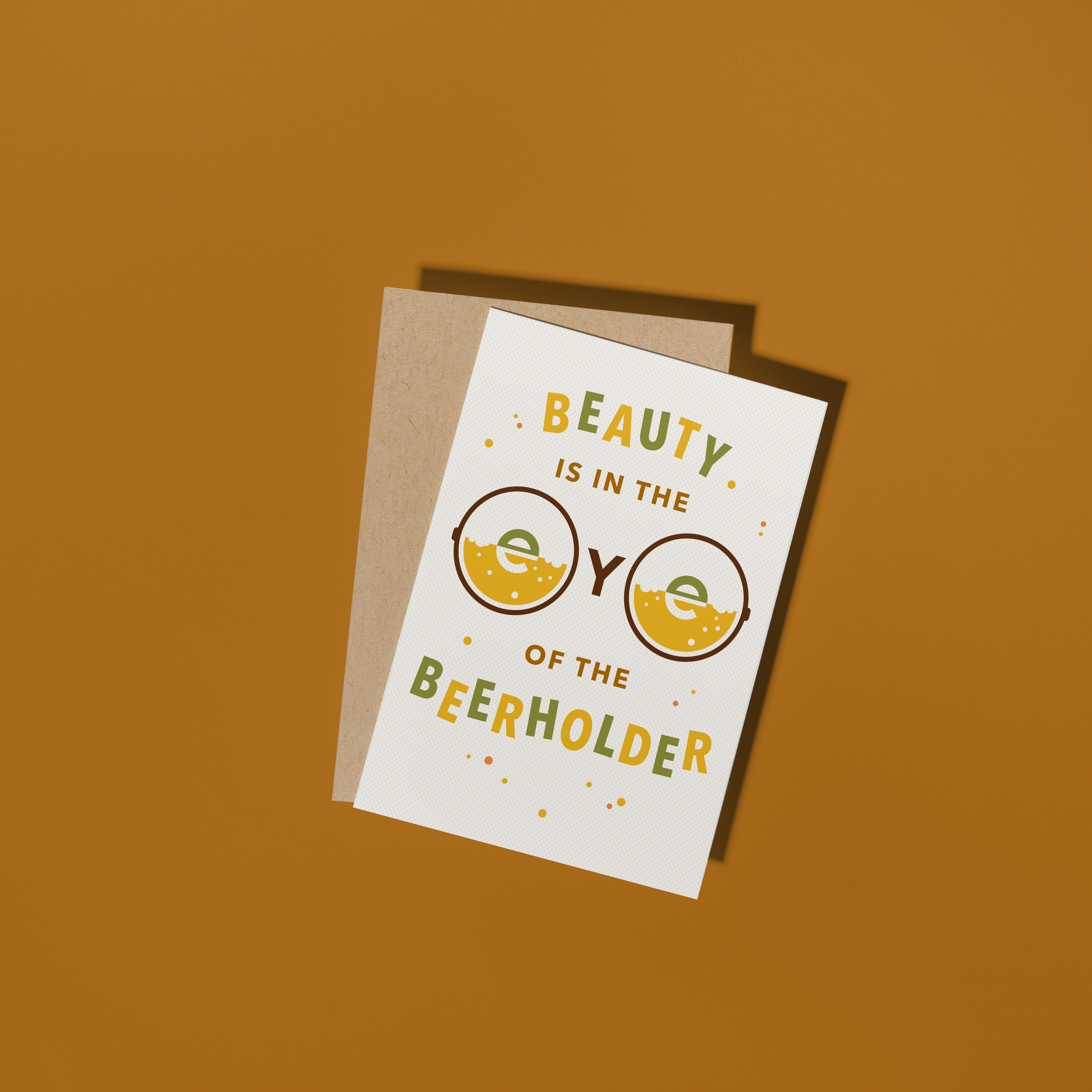 Beauty Beerholder Card