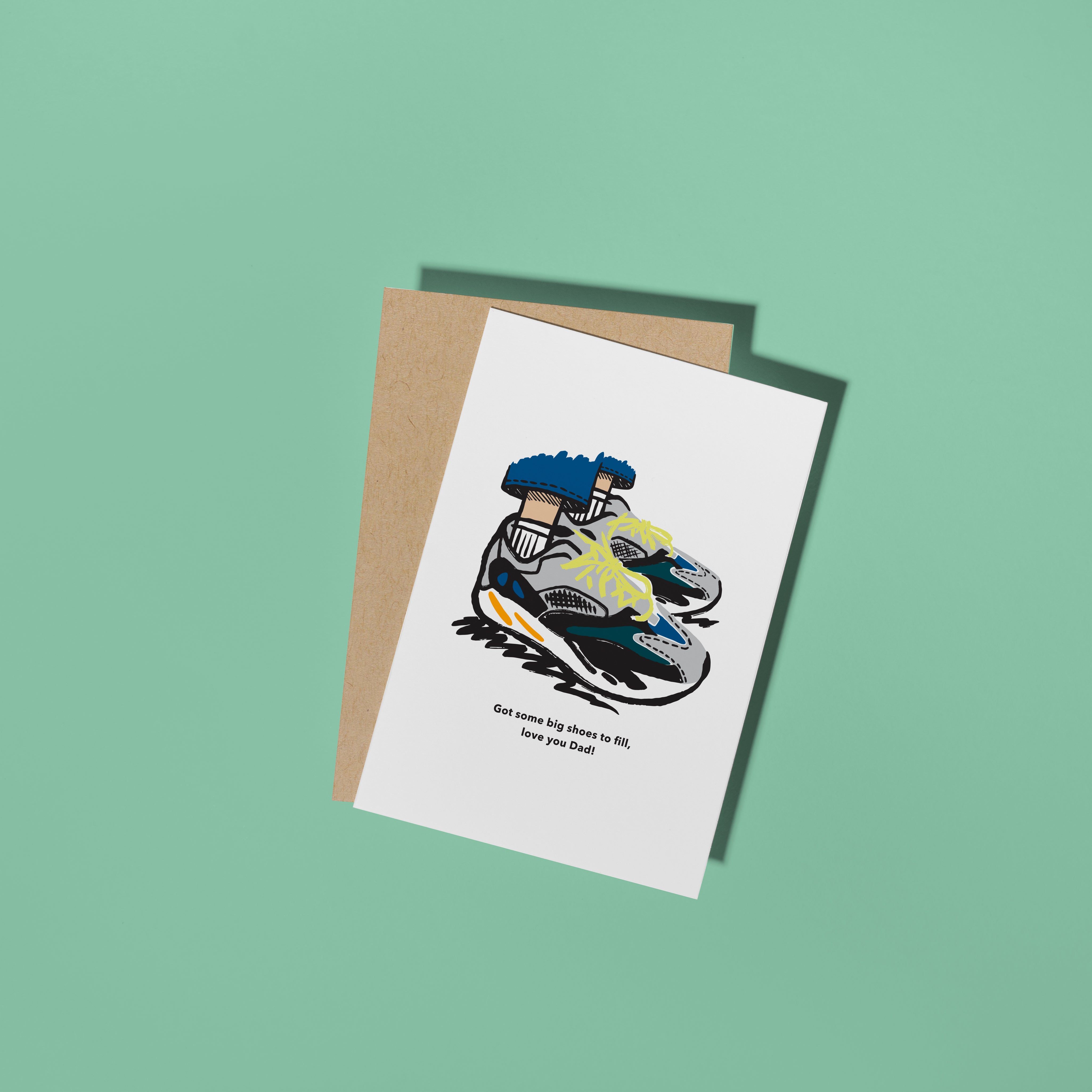 Dad Shoes Card
