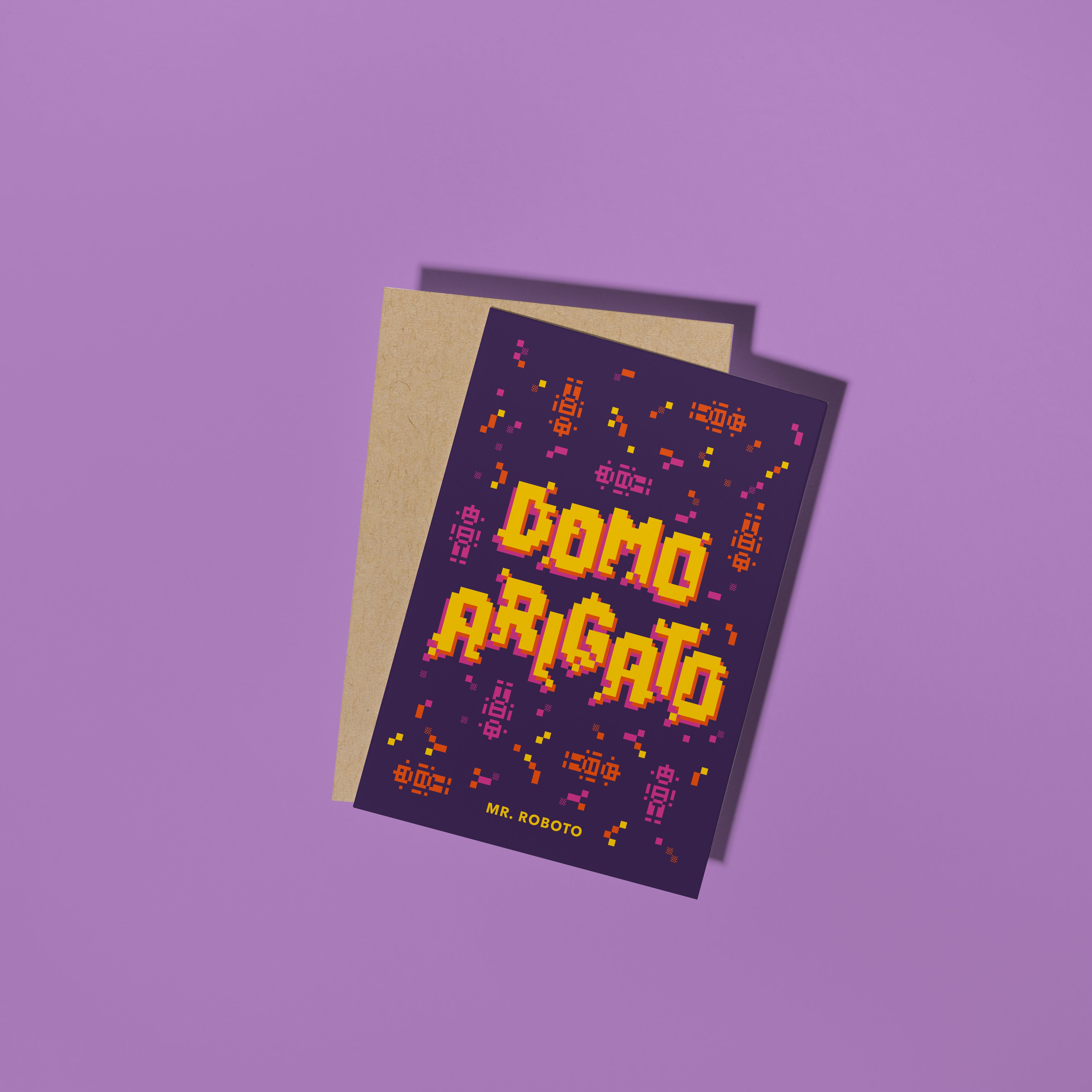 Domo Arigato Mr. Roboto Card