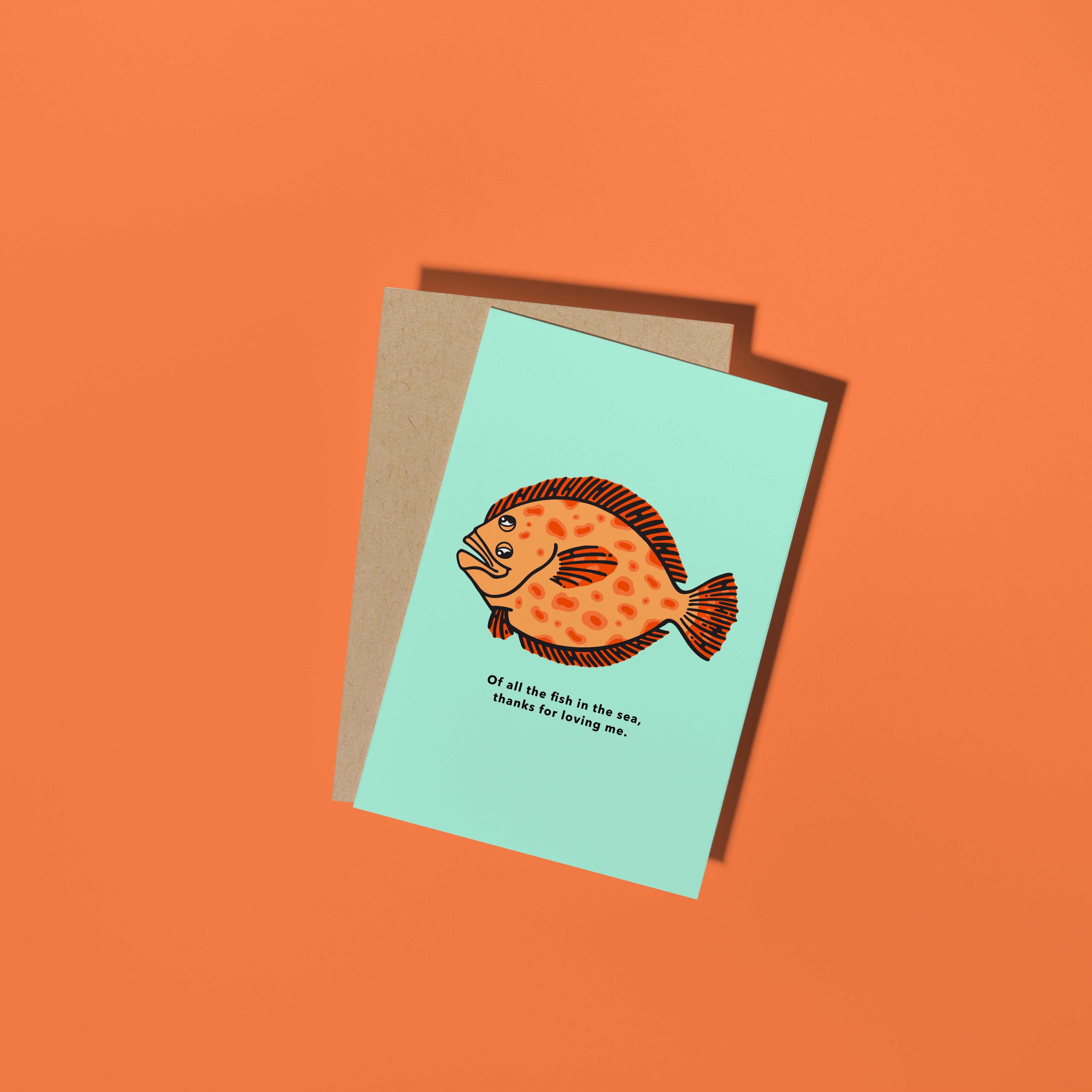 Fish Love Card