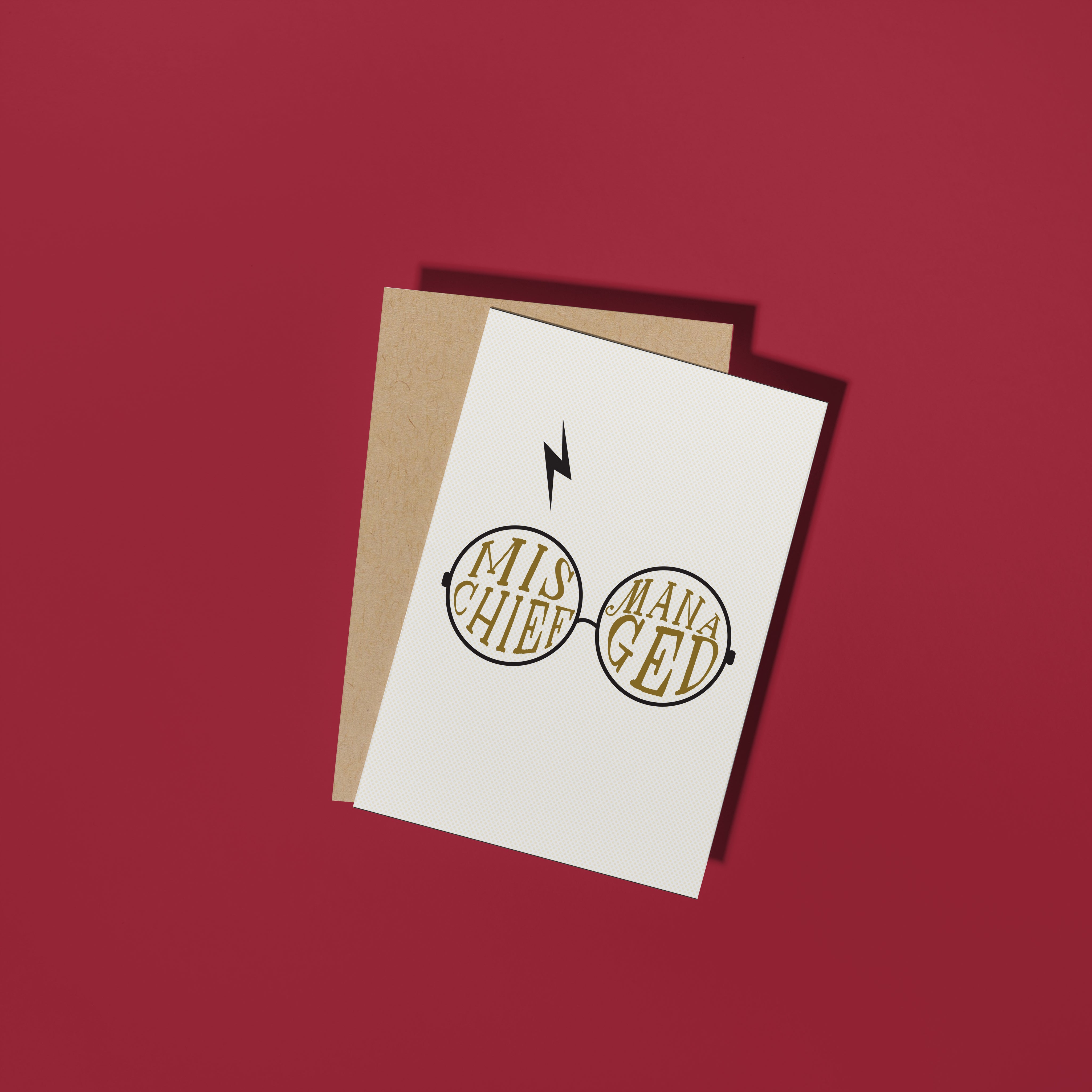HP Mischief Managed Card