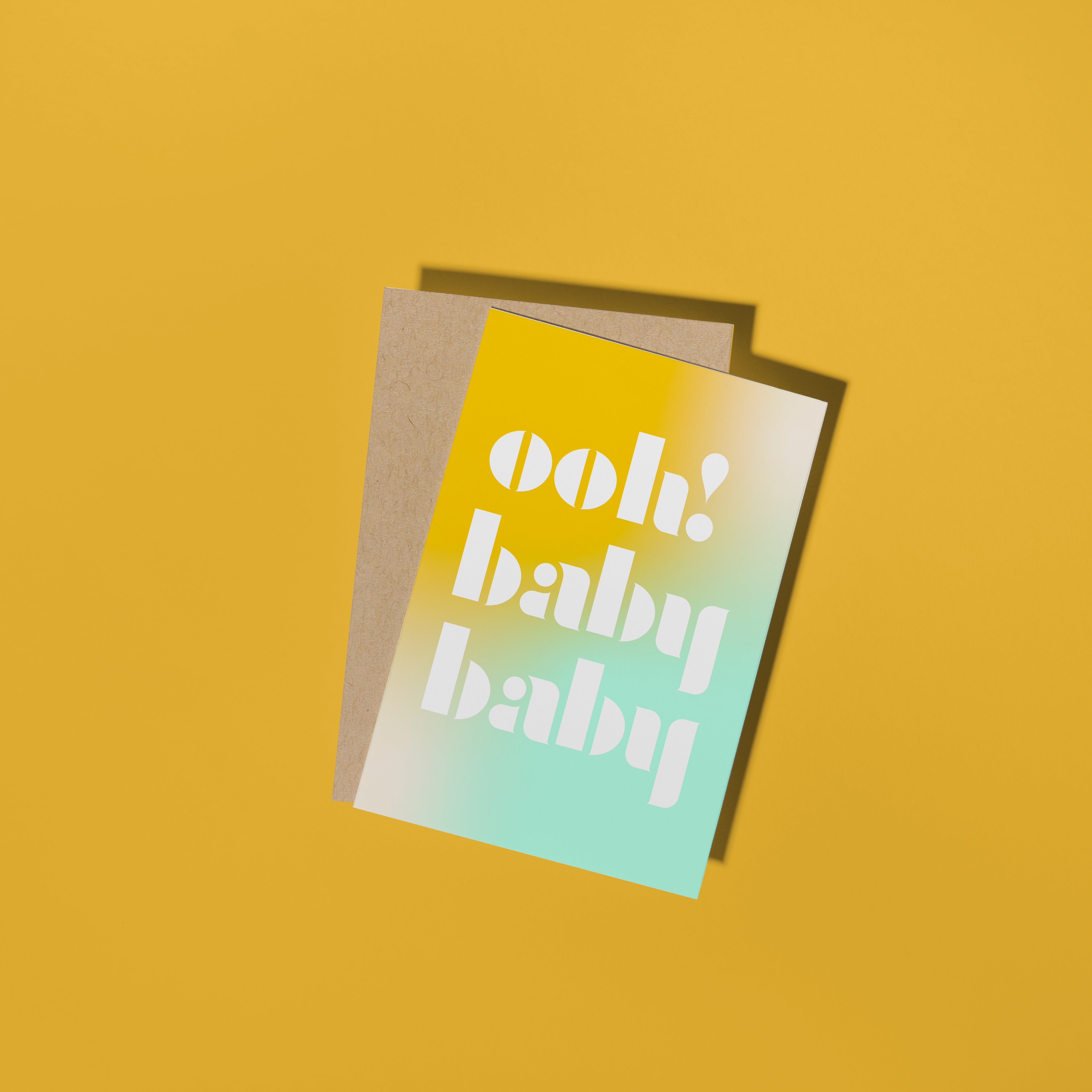 Ooh! Baby Baby Card