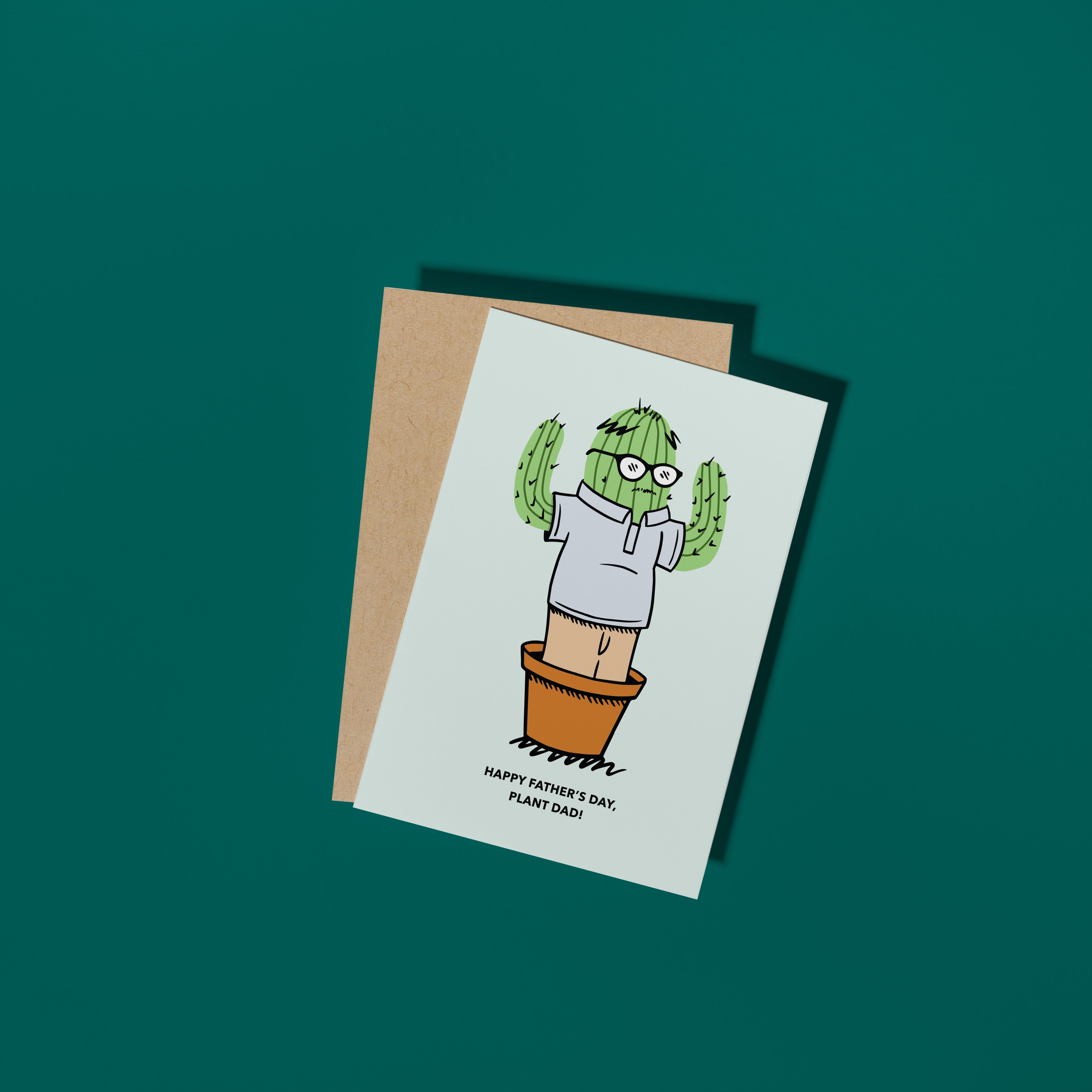 Plant Dad Father's Day Card