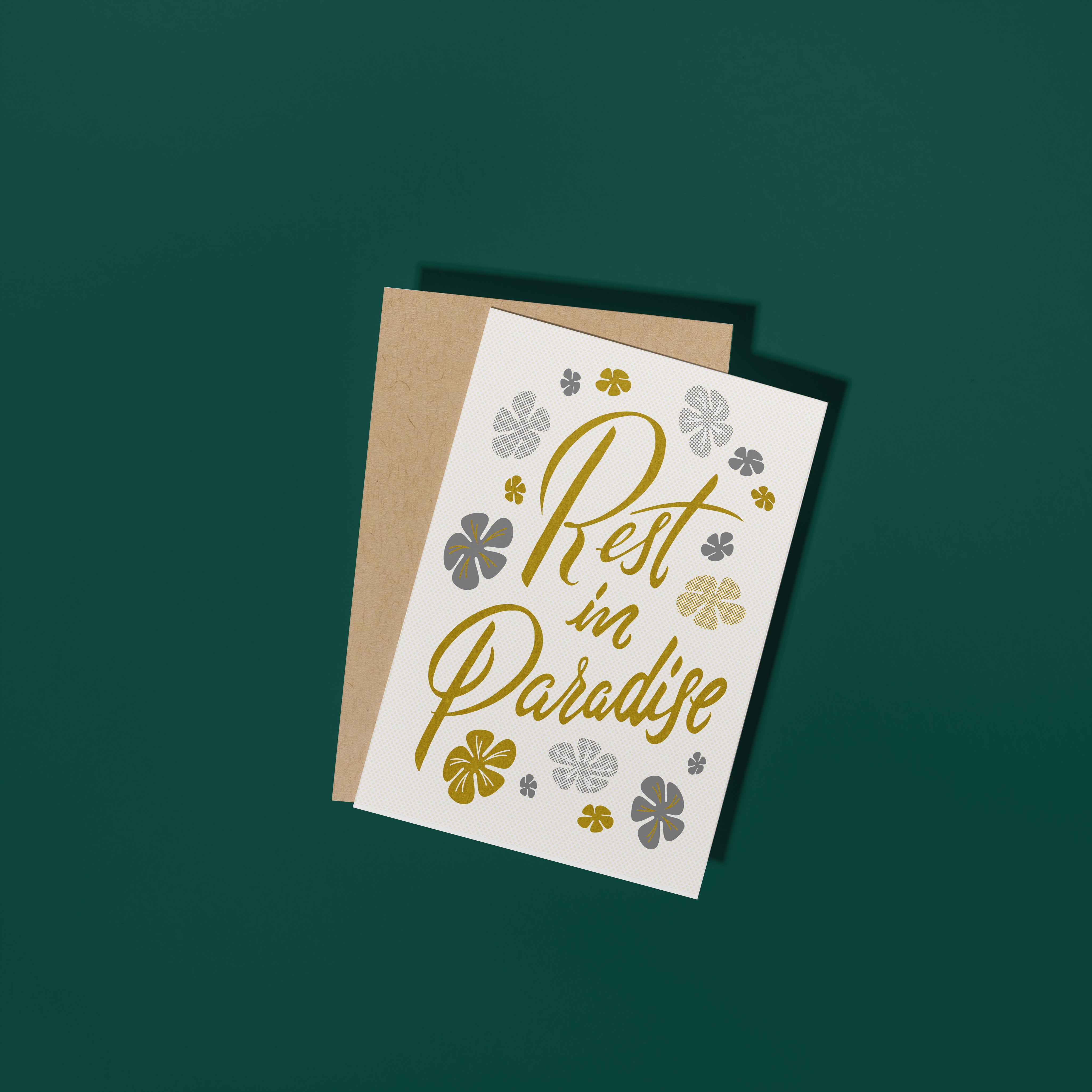 Rest In Paradise Card
