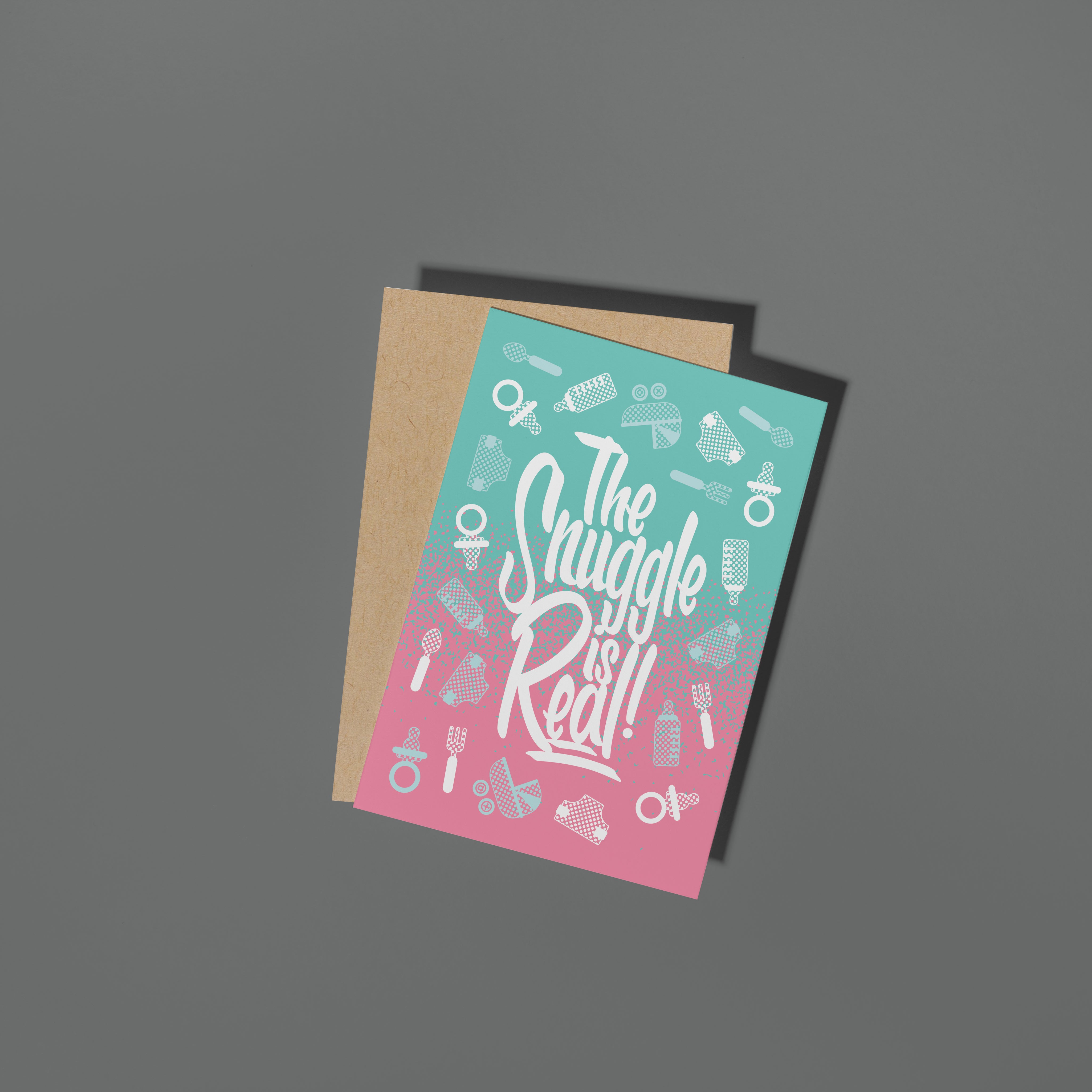 The Snuggle Is Real! Card