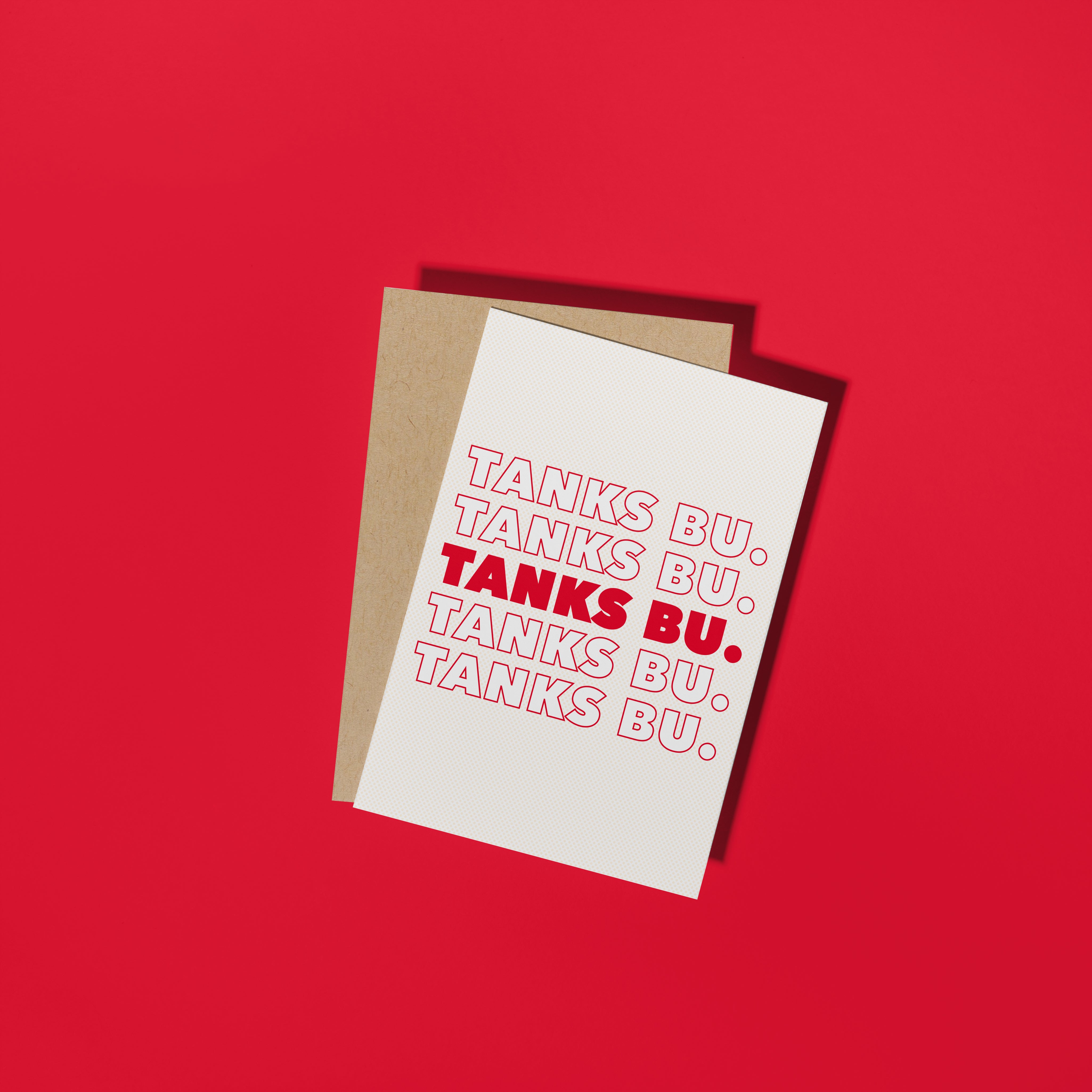 Tanks Bu. Card
