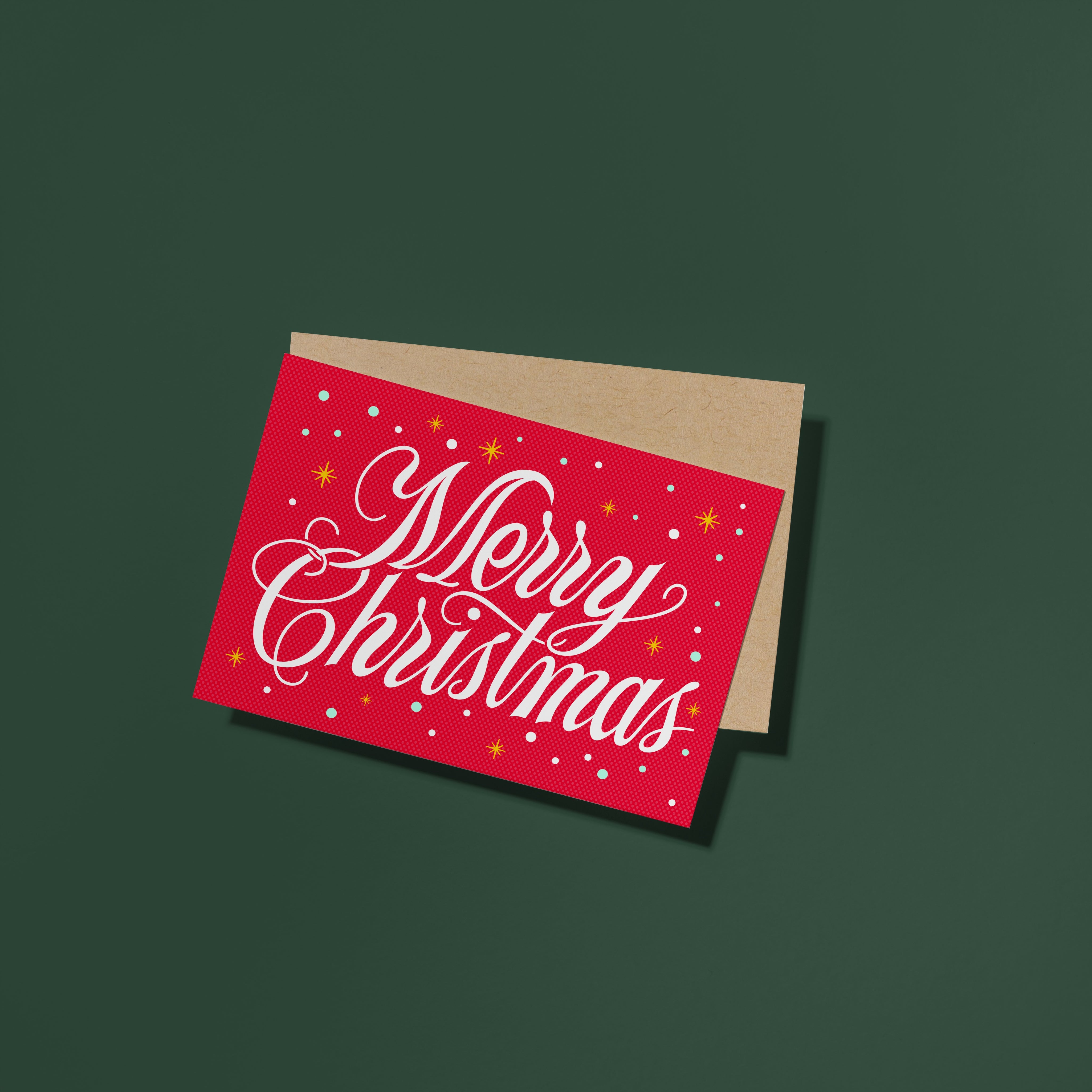 Classic Merry Christmas Card
