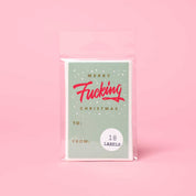 Merry F*cking Christmas Gift Labels