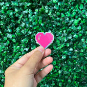 Pixel Heart Sticker